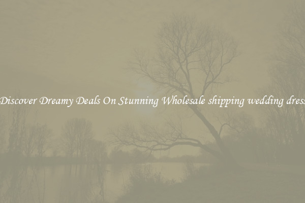 Discover Dreamy Deals On Stunning Wholesale shipping wedding dress