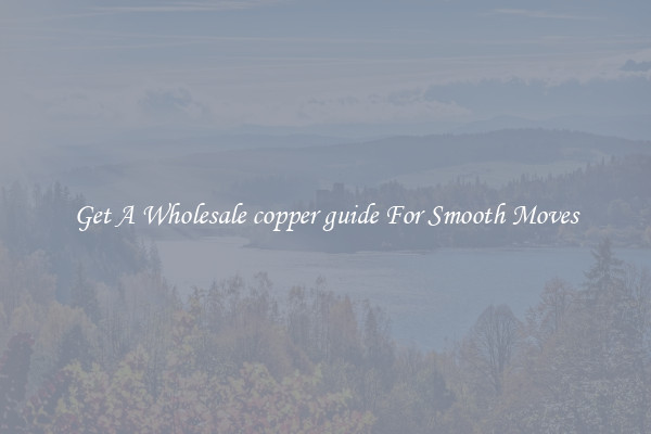 Get A Wholesale copper guide For Smooth Moves