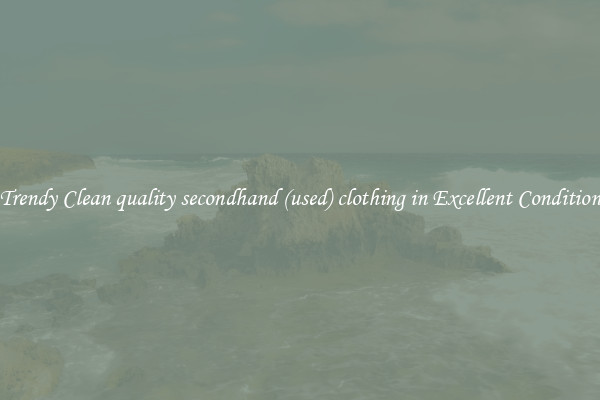 Trendy Clean quality secondhand (used) clothing in Excellent Condition